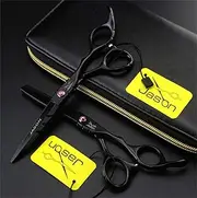 Hair Cutting Scissors Set 6.0 Inch 6CR Stainless Steel Thinning Scissors, Barber Shears for Barbers and Men, Women