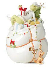 Lenox Merry Grinchmas Cookie Jar