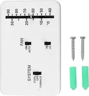 RV Analog Thermostat Remote Control Temperature Regulator for RV Cars
