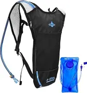 Running Vest, Running Hydration Vest Backpack with 2.0L Water Bladder Bag, Outdoor Sport Multifunctional Camping Backpack for Hiking Trail Running Cycling Race Marathon for Women Men