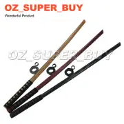 1M / 0.8M Datio Bokken Wooden Katana Kendo Samurai Practice Sword Black / Log AU