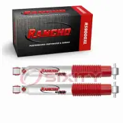 2 pc Rancho RS9000XL Rear Shock Absorbers for 1988-2000 GMC C3500 Spring kp