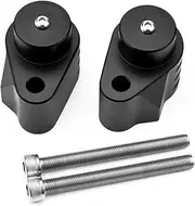 Motorcycle Handlebar Riser Motorcycle Riser Lifting Handlebar Mounting Clamp CNC Aluminium Increase Height 45MM for Suzuki GSX250R 2017-2023