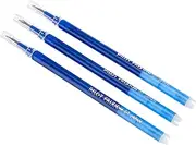 Pilot Frixion Rollerball Pen Erasable Blue 3-9 Cartridges