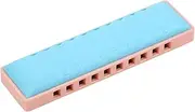 Harmonica Diatonic Blues Harmonica 10 Holes Blues Harp Mouth Organ Harmonica Resin Shell for Adults and Beginners Blue