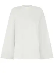 Harris Tapper | Gibson Long Sleeve T-Shirt in White | The UNDONE