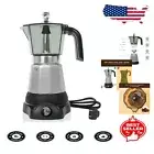 Modern Manual Espresso Maker with Detachable Base - Ideal Gift for Coffee Lovers