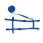 Adjustable Bunny Traction Rope Running Walking Pet Rabbit Cat Soft Harness Leash