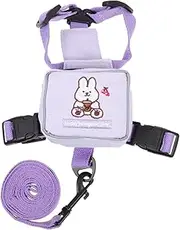 HANABASS Adorable Cat and Dog Vest-Type Traction Rope Backpack Harness Leash Pet Accessory