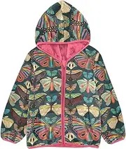 [Caihoyu] Baby Boy Fleece Jacket Lightweight Zip Up Children Coats For Toddler Girls