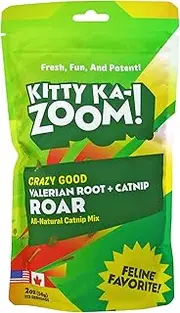 KITTY KA-ZOOM Valerian Root Roar - Catnip & Valerian Root Mix