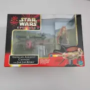 STAR WARS Hasbro 1999 Episode 1 GUNGAN ASSAULT CANNON W/Jar Jar Binks NIB