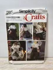 Simplicity 9869 Craft Santa And Seasonal Clothes Decor Pattern *Uncut*