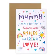 Hallmark Mother's Day Card - Sunshine Smiles