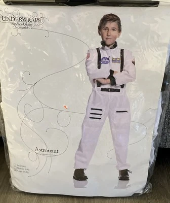 Underwraps Children's Astronaut Costume - White-Youth Large--NWT
