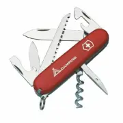 New Victorinox Camper Red Swiss Army Pocket Knife - 13 Tools