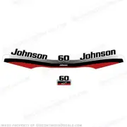 Fits Johnson 1997 1998 60hp SPL Outboard Decal Kit - Reproductions in Stock 60