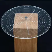 8" round Center Finder Compass Drawing Maker, Wood Turning Lathe Tools Accessori