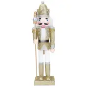 Kids Toys Christmas Adornment Nutcracker Delicate Decoration Cartoon Ornament