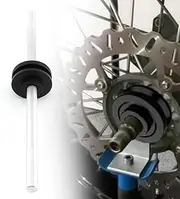 FINMOKAL Motorcycle Wheel Balancing Tool Spindle Rod, Black Rear Wheel Balancer Adapter Tool Compatible with BMW K 1200 GT R S R1200GS R1250GS K1600 B