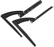Mipcase 1 Set Adjustable Height Tv Stand Base Mount Space Saving Tabletop Pedestal Legs for Flat Screen Tvs Sleek Design Easy Installation for Living Areas