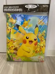 Pikachu Card Game Collection File Binder & Refill Pokemon Center Japan Official