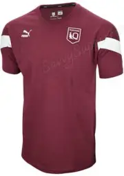 QLD Maroons Puma State of Origin Mens Iconic Tee Sizes S-5XL BNWT