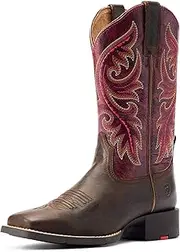 [ARIAT] Women's Round Up Back Zip Western Boot