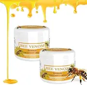 Bee Venom Psoriasis Cream, New Zealand Bee Venom Cream, with Australian Honey Bee Venom for Back, Neck, Hands (2 bottle)