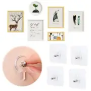 Punch Free Nails Hooks For Photo Frame Picture Hanger Self Adhesive Traceless Wa