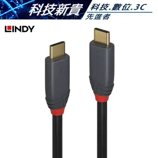 LINDY 林帝 36900~36902 USB 3.2 GEN 2 TYPE-C 公 TO 公 傳輸線+PD智能電流晶
