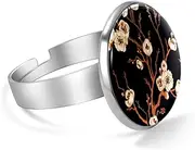 [FVQL] Ring for Women Girls, tree flower