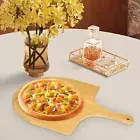 Bamboo Pizza Peel Wooden Pizza Cutting Board for Vegetables Bread