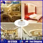 220V E27 Lamp Holder Home Corridor Stairs Round Light Bulb Socket Base White AU