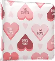 Red Peach Valentine's Day Love Photo Album Binder Picture Book For Photos Self Adhesive Pages Book Photo Album Picture Albums 4x6, 6x8