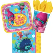 Disney Trolls 8 Guest Tableware Party Pack!
