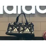 （現貨）全新 滿額贈 ADIDAS行李袋-NEGRO MALETA 黑健身包/外出包/旅行袋/運動 訓練 愛迪達 滿版