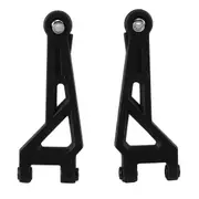 2Pcs Front Upper Arm 16210 for Go 16207 16208 16209 16210 H16 H16H H16E H16P 1/16 RC Car Spare Parts Black
