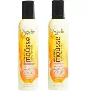 2x Agadir Argan Oil Hair Styling Mousse Formula Volumizing 241g