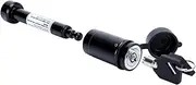MaxxHaul 50232 5/8" DOGBONE Hitch Receiver Lock 2" and 2 1/2" Receiver Black
