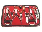 9PCS COMPLETE PODIATRIST TOE NAIL CUTTERS CLIPPERS INGROWN VARIETY TOOLS KIT NEW