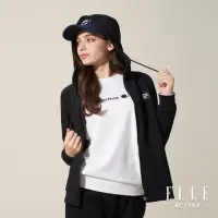 在飛比找momo購物網優惠-【ELLE ACTIVE】男女共款 經典連帽外套-黑色(EA