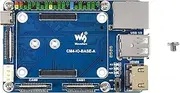Waveshare CM4-IO-BASE-A Mini Base Board (A) Designed for Raspberry Pi Compute Module 4, Only CM4-IO-BASE-A Base Board Included