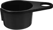 iplusmile Desk Cup Holder with Rotation Under Table Storage for Coffee Mugs and Cups Sleek Design for Clutter Workspace for Gaming Desks and Home Offices