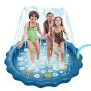 Sprinkler Water Mat Splash Pad Baby Play Water Mat Inflatable Spray Pool Outdoor