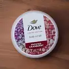 Dove Limited Edition Frosted Cranberry Scent Body Scrub 3.5