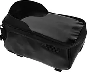 ifundom Capacity Bike Front Frame Bag Durable Storage for Phone and Essentials Rainproof Cycling Accessory for Road and Mountain Bikes