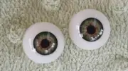 26mm Meadow Green Round Acrylic Eyes Reborn Baby Doll Making Supplies Toddler