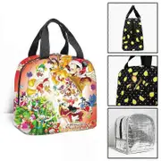 c1047 Mickey Minnie Mouse Christmas Children Lunch Bags School Insulated Lunch Bag Portable Cooler Tote Food tbd1047