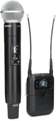 Shure SLXD25/SM58 Digital Wireless Portable Handheld Microphone System - H55
